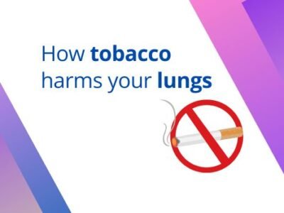how tobacco harms your lungs